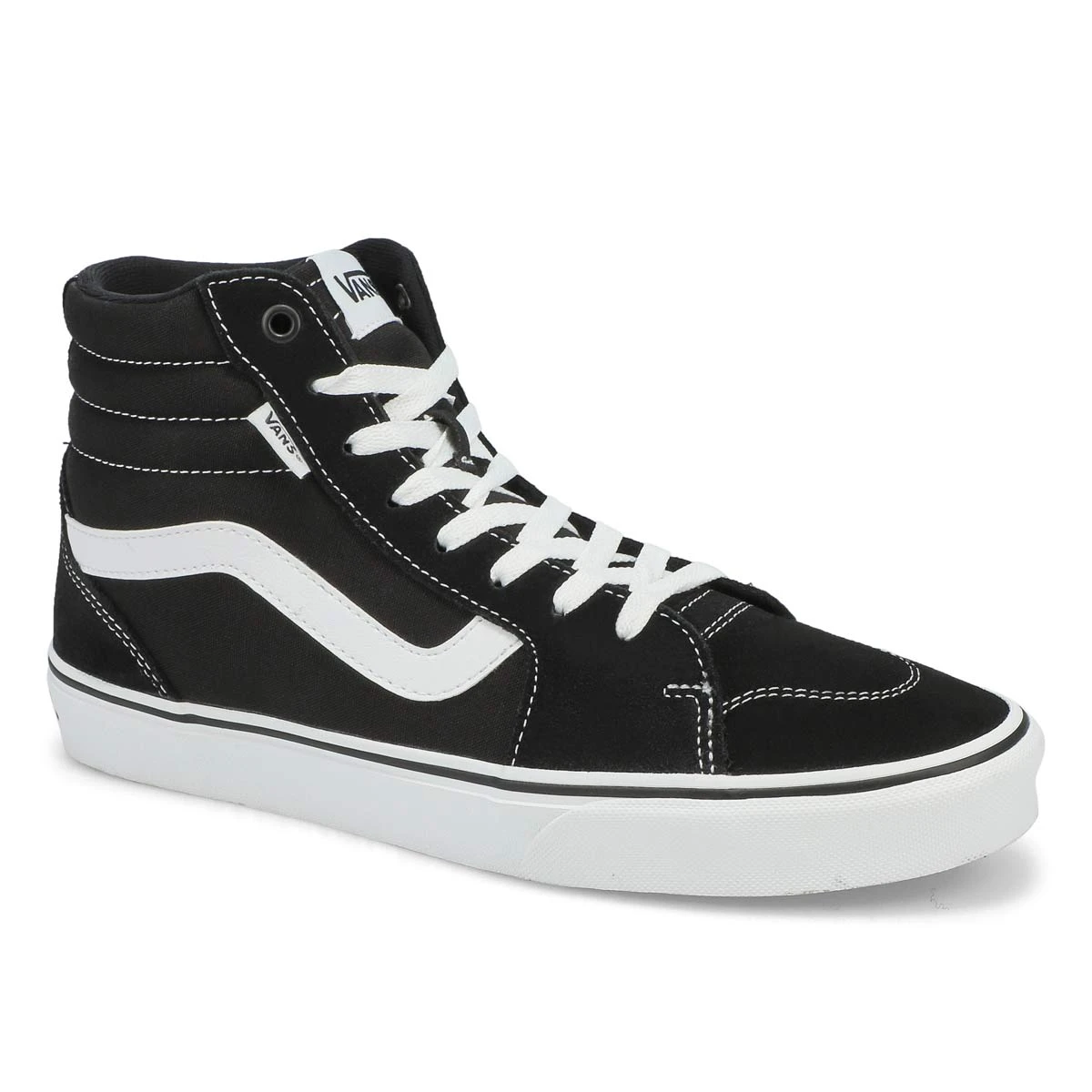 Vans Men's Filmore Hi Top Sneaker - Black/Whi 3 Vans Men's Filmore Hi Top Sneaker - Black/Whi