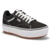 Vans Women's Seldan Platform ST Sneaker -Blac -ShoeVibe Sales Shop VN0A5JLEBLK XXX 1