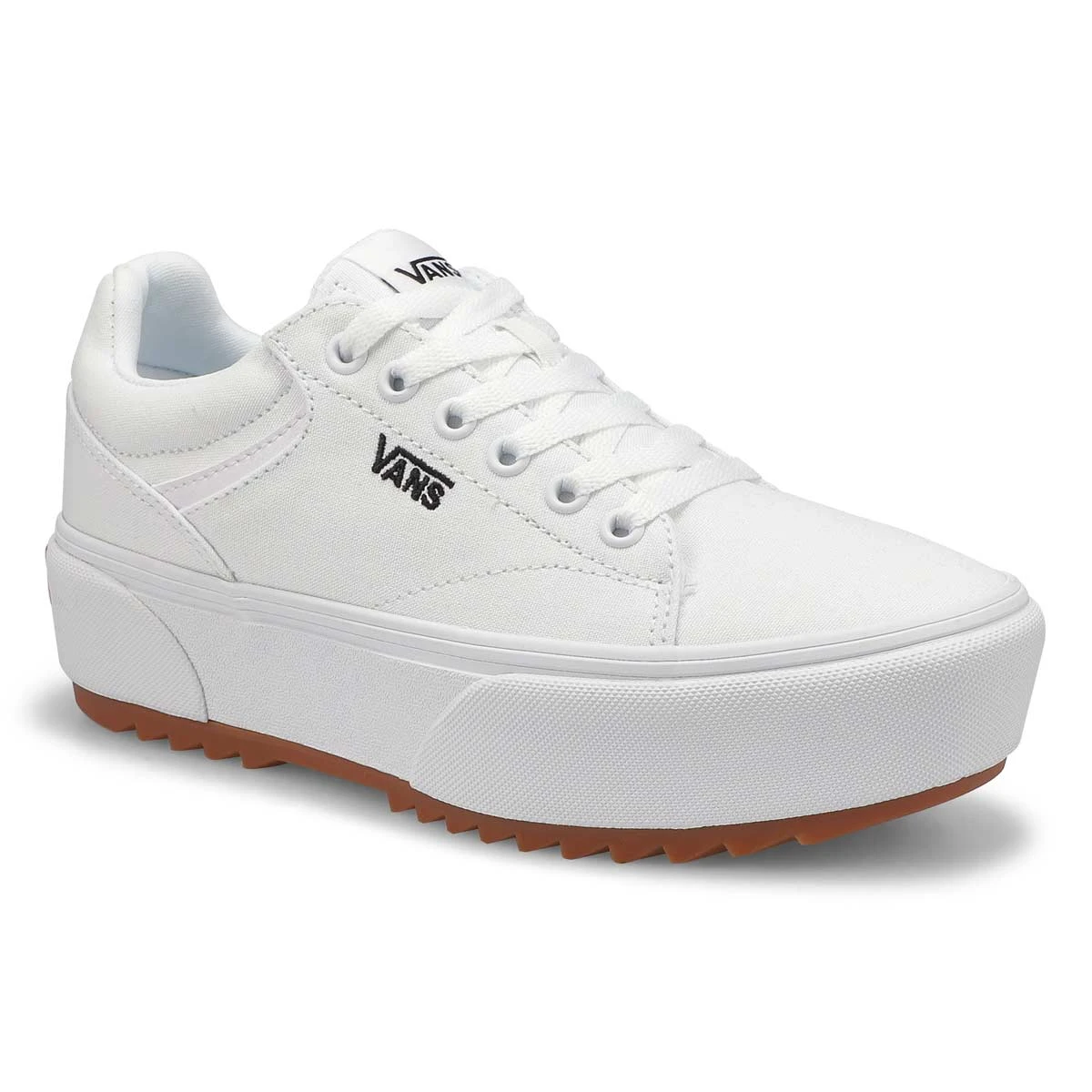 Vans Women's Seldan Platform ST Sneaker - Whi 3 Vans Women's Seldan Platform ST Sneaker - Whi