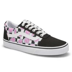 Vans Women's Ward Happy Checkerboard Sneaker