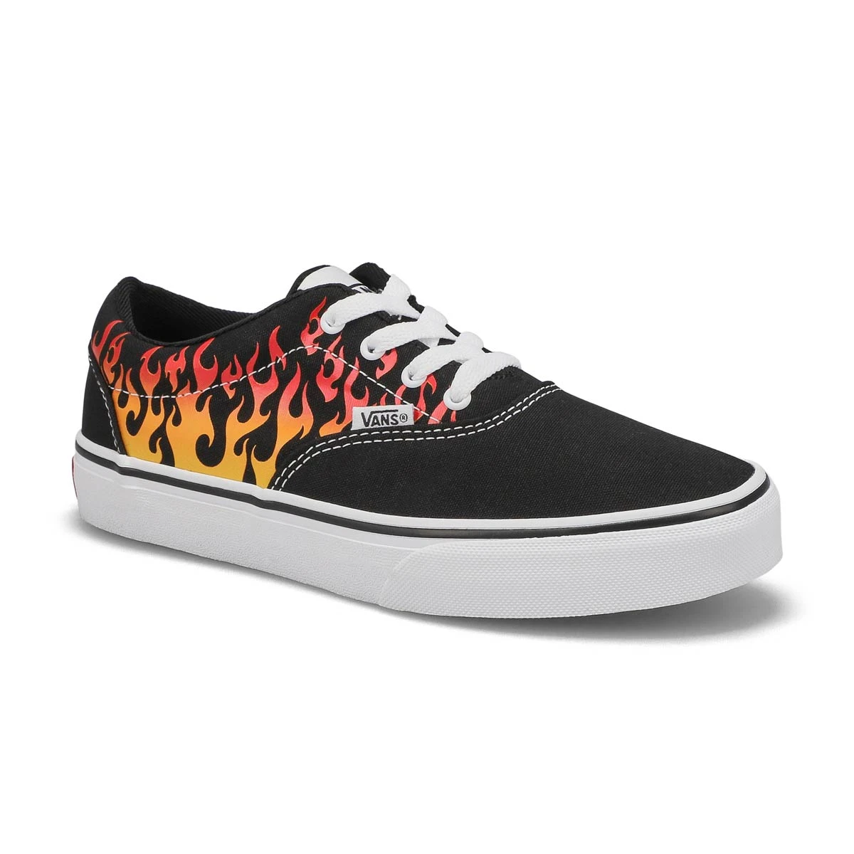 Vans Boys' Doheny Pizza Checkerboard Sneaker 6 Vans Boys' Doheny Pizza Checkerboard Sneaker - Image 4
