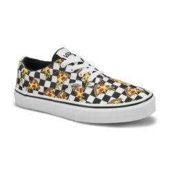 Vans Boys' Doheny Pizza Checkerboard Sneaker