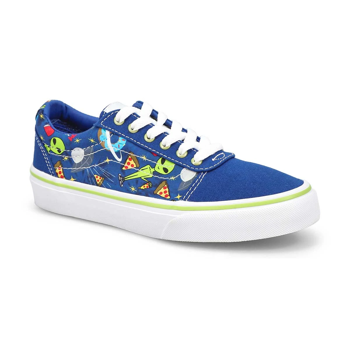 Vans Boys' Ward Dino Skeleton Sneaker 7 Vans Boys' Ward Dino Skeleton Sneaker - Image 5