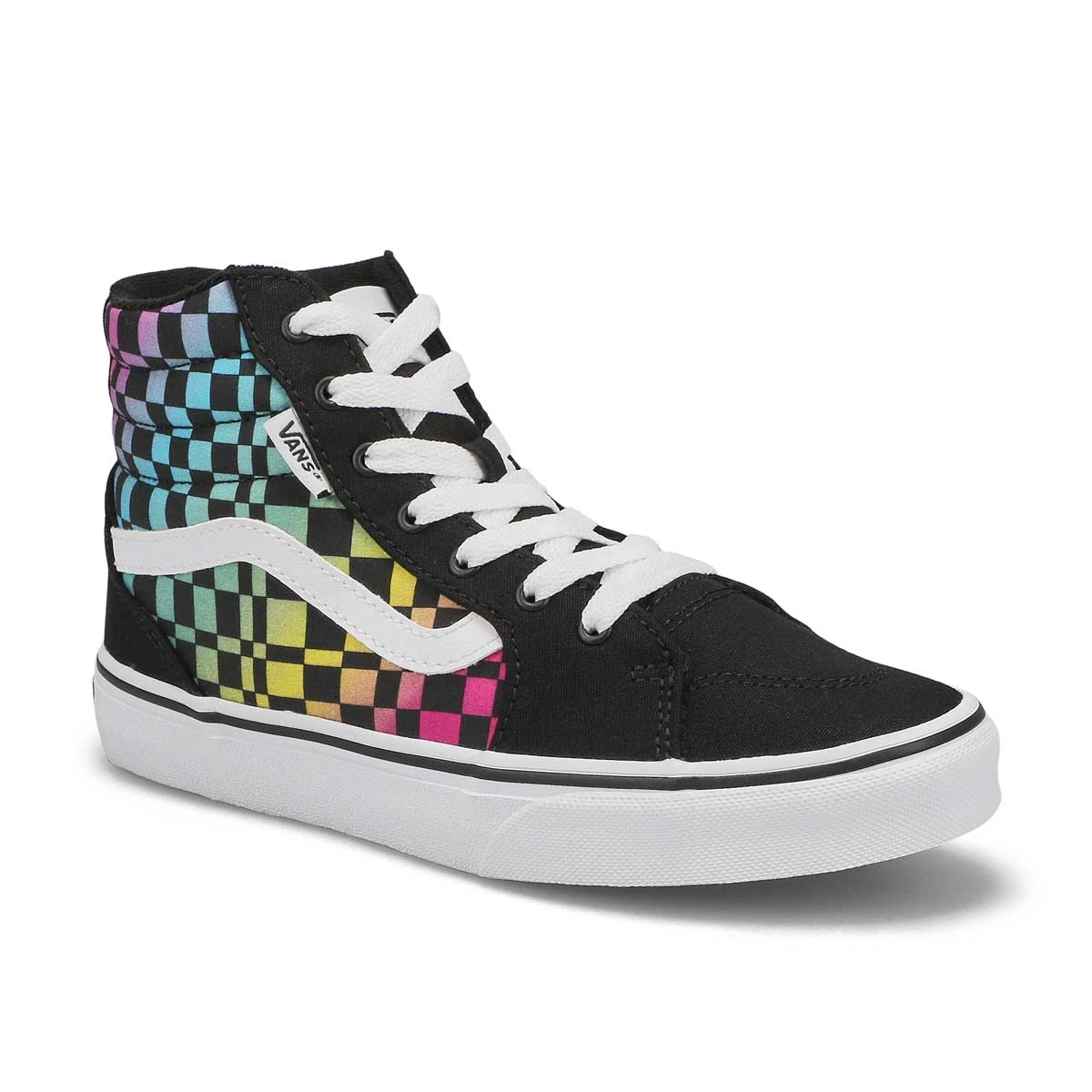 Vans Girls' Filmore Hi Trippy Checkeredboard 3 Vans Girls' Filmore Hi Trippy Checkeredboard