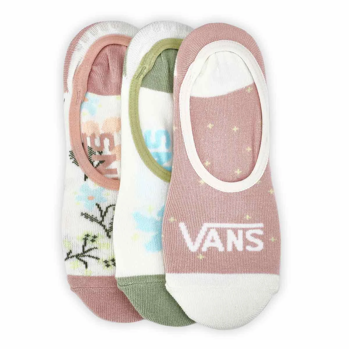 Vans Women's Micro Ditsy Canoodle Sock - 3 Pa 3 Vans Women's Micro Ditsy Canoodle Sock - 3 Pa