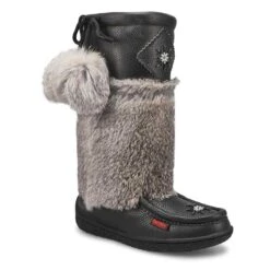 SoftMoc Women's Winter Niska 2 L Waterproof M -ShoeVibe Sales Shop WINTERNISKA2 L BKGY XXX